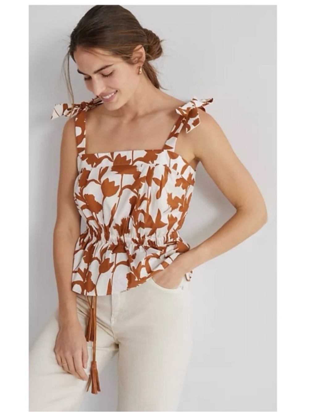 Corey Lynn Calter
Anthropologie Floral Top